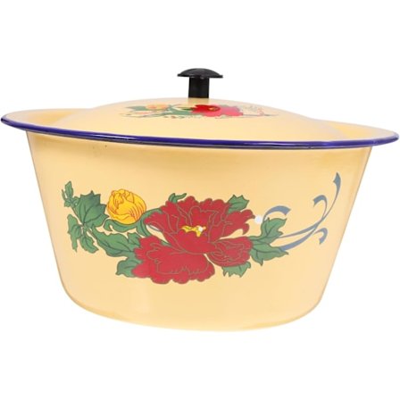 Retro Opbevaringsbassin Vintage Emaljeskåle Bassin til Køleskab Suppebassin