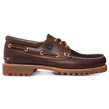 Timberland Men's Authentics 3-Eye Classic Lug Men everyday shoes Brown 40