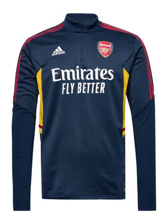 Arsenal Fc 2022/2023 Training Top T-Langærmet Skjorte Blå Adidas Performance
