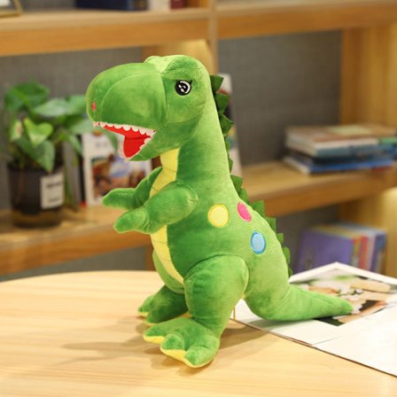Prikket Tyrannosaurus Rex stor bamse dinosaur leketøy for barn