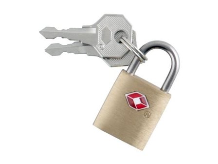 PAVO Hänglås TSA Nyckel - Lyreco - Datorprodukter - Väskor och fodral - Hänglås