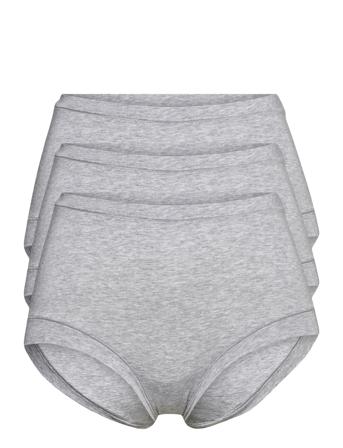 Jbs Of Dk 3-Pack Maxi Fsc Lingerie Panties High Waisted Panties Grå JBS Of Denmark