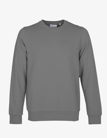 Classic Organic Crew - Storm Grey - XS