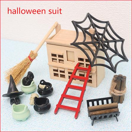 1:12 Dockhus Miniatyr halloween möbelprydnadsskåp W Multicolor one size