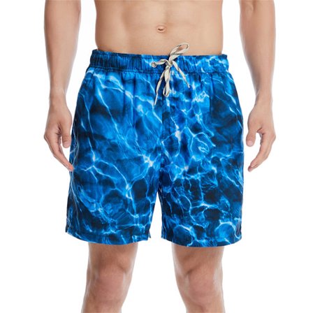 Strandshorts för män Snabbtorkande badbyxor som andas .
