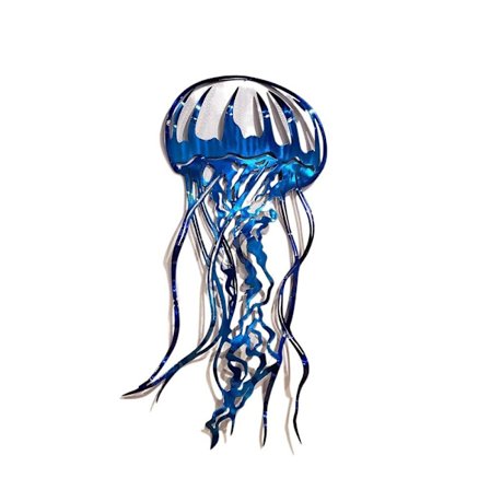 Metal Meduusat Sailfish Merikilpikonnat 40CMJELLYFISH JELLYFISH