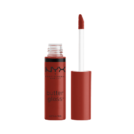 NYX Professional Makeup Butter Lipgloss Läppglans Dam Röd 8 ML