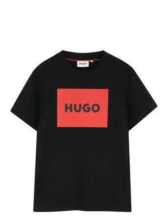 Hugo Kids T-Shirt - Black - 174
