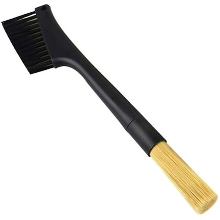 Dubbelhuvud Kaffe Borste Espresso Kaffe Kvarn Rengöringsborste