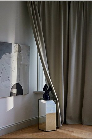 Jotex - Op Maat Gemaakt Verduisteringsgordijn Beige Beige - DEJA - Koop Gordijnen bij Jotex