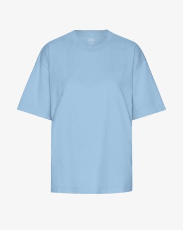 Oversized Organic T-Shirt - Seaside Blue - Female - M