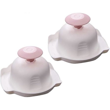 2 Stykker Plast Anti-Kutt Håndbeskyttere Fingerbeskyttere Mandolin Kutter Rivejern Mat Sikkerhetsholder for Hakking Grill