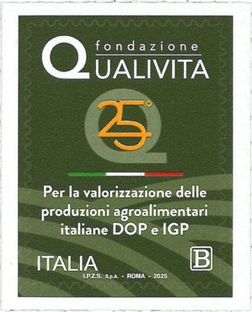 Italien - 25-års jubilæet for etableringen af Qualivita - Postfrisk frimærke