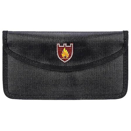 Vigtig Dokument Organizer, Brandsikker Vandtæt Dokumenttaske, Lille Sikkerhedstaske Med Lynlås, Loop C