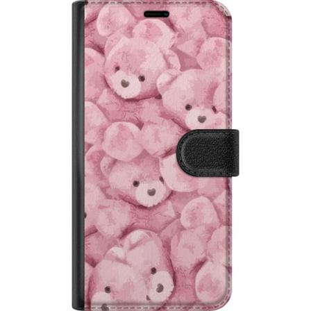 Samsung Galaxy S24 FE Tegnebogsetui Lyserød Bamsedyr