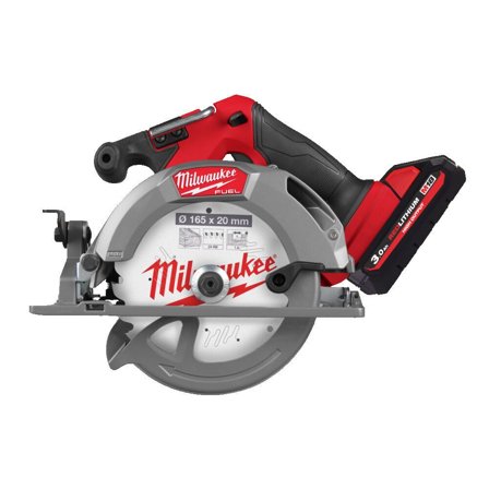 Milwaukee M18 FCS552-302X Cirkelsåg med batteri och laddare, Elhandverktyg