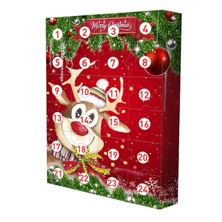 Julklappsförpackning med överraskningar Julklappsförpackning med överraskningar Adventskalender Julklappsförpackning med överraskningar