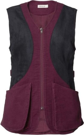 Chevalier Target Shooting Vest Women Wine Red