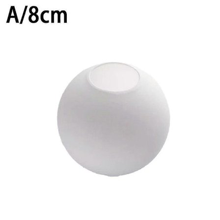 Matt Vit Glob Glas Lampskärm Ersättning Rund Ljusskydd Fix