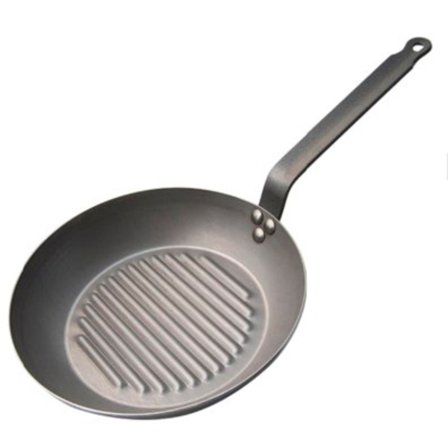 De buyer Lyonnaise Carbone Plus grillpande, 30 cm. - Stål | KitchenOne