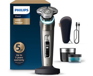 Philips-i9000 Prestige Shaver XP9208/30-Vanntett barbermaskin med smart sensor-Personal care - men-Barbermaskiner