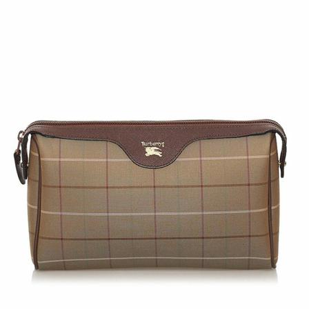 Burberry Vintage Clutches Brun, Dame Vintage Tasker, Størrelse: ONE Size