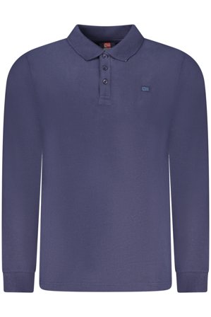 Norway 1963 Polo Maniche Lunghe Uomo Blu