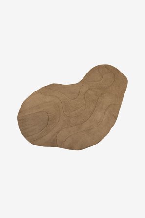 WOOOD - Matta Alya 170x240 cm - Ruskea - Nukka- & ryijymatot - 170X240 - - Homeroom