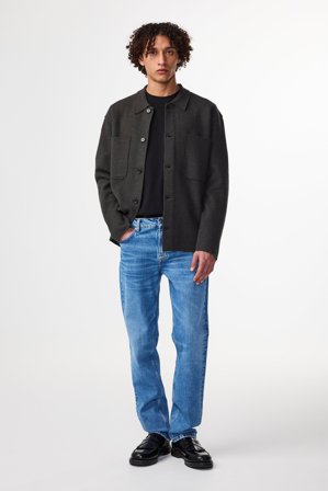 NN.07 Tony Jeans Herren Blau Bio-Baumwollemix