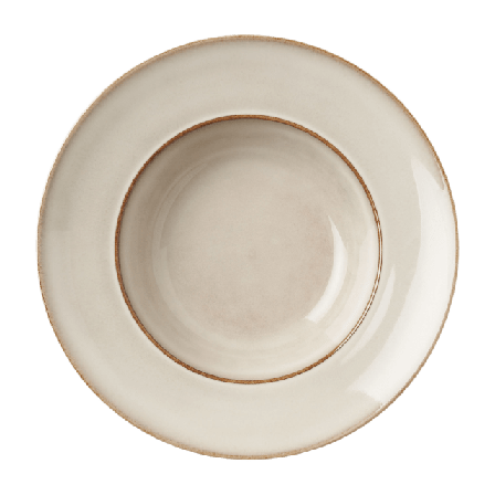 Åhléns Home Pastatallrik REACTIVE 26 cm Skålar Beige ONESIZE