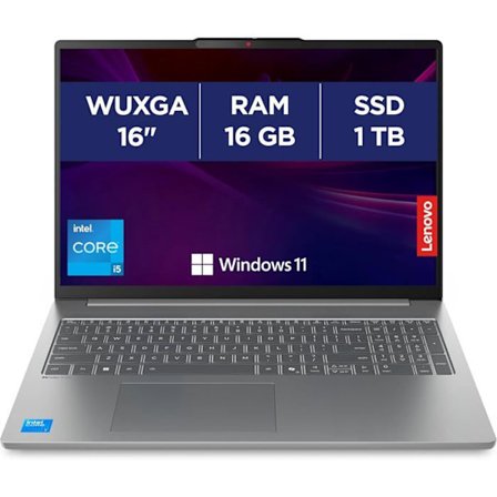 Lenovo IdeaPad Slim 5 16IRH10 - Bärbar Dator 16'' WUXGA i5-13420H, 16GB, 1TB, Intel UHD Graphics, Windows 11, AZERTY-tangentbord