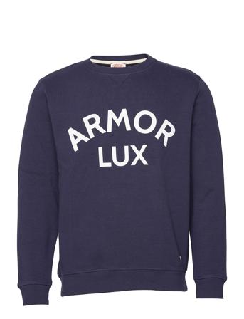 Logo Sweater Svetari Collegepaita Sininen Armor Lux