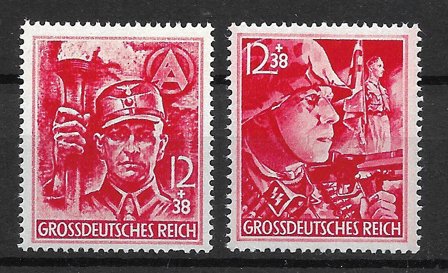 Tyske Rige 1945 - AFA 904 - 05 - Postfrisk
