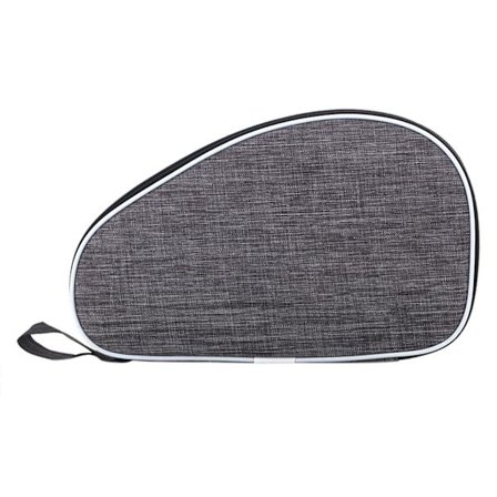 Bordtennis Racket Opbevaringspose med Lynlås Lukning Praktisk Oxford Klud Håndtag