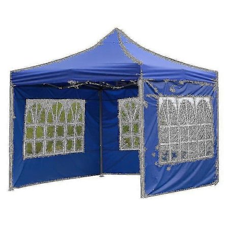 Havepavillon Kraftig Oxford Pavillon Festtelt Bryllup Baldakin Foldbar Vandtæt Udendørs Baldakin Telt