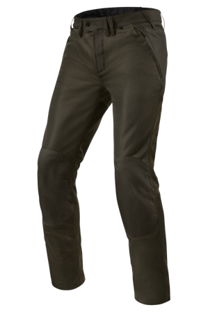 Motorradhose Rev'It! Eclipse 2 Kurz Schwarz/Olivgrün XL Kurz