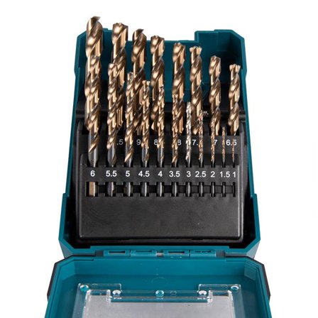 Makita D-67583 Metallborsett 19 deler, Maskintilbehør & forbruk