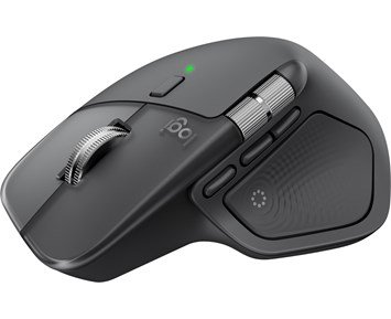 Logitech-MX Master 4 - Graphite-Logitech MX Master 4, trådløs mus med haptisk feedback-Computer accessories-Datamus