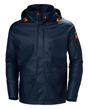 Helly Hansen Workwear Gale Regnjakke marineblå Marineblå, Klær