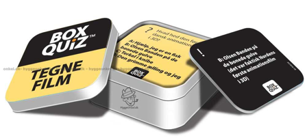 Box Quiz Tegnefilm DK
