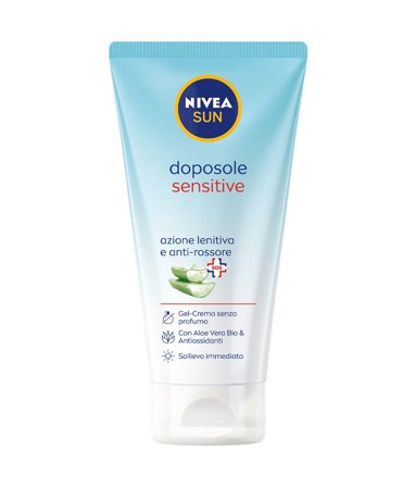 Nivea Sun Gel Crema Doposole Sensitive Dopo Sole Per Pelli