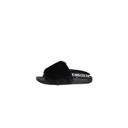 Versace Jeans Couture, Sandals Czarny, Kobieta, Rozmiar: 35 EU