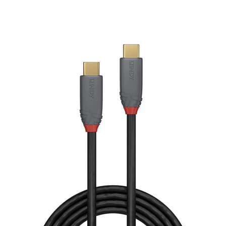 Lindy Anthra Line - USB type C-kabel - 24 pin USB-C til 24 pin USB-C - 1 m