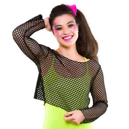 Fiskenet Sweater Sort