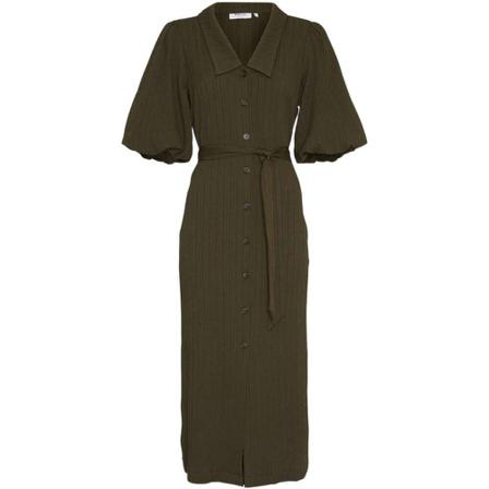 Moss Copenhagen, Shirt dress Groen, Dames, Maat:S