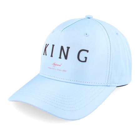 King Apparel - Blå adjustable Keps - Stepney Curved Peak Sky Adidas @ Hatstore