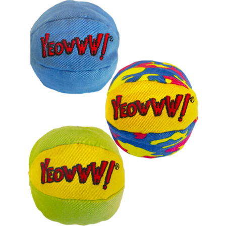 Yeowww! - Catnip katteleketøy My Cats Balls Mix 3-pakning 5cm - Katt - Katteleker & viftepinner - Baller og lekeballer - ZOO.no