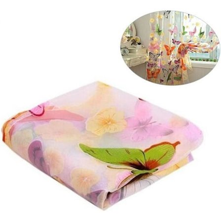 Gjennomsiktige gardinpaneler - trykte gardiner - trykte gardiner - baderomsgardin