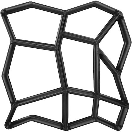 Belegningsform for fortau - Belegningssteinsform for DIY-trappetrinn for hage, plen, sti og fortau