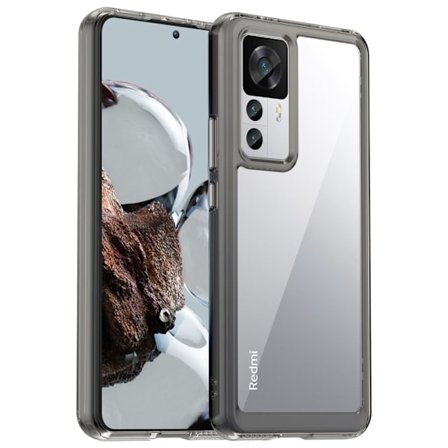 Xiaomi 12T Pro smart akryl cover - Gennemsigtig Grå